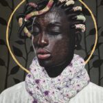 Scarf No.23
76 x 102 cm
Acrylic, paper collage and gold leaf on canvas
2025
5,000 USD