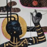TOTEM MINI NO.10
38 x 38 cm.
Acrylic, Paper and Gold Leaf on Canvas
2025
1,300 USD