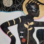 TOTEM MINI NO.11
38 x 38 cm.
Acrylic, Paper and Gold Leaf on Canvas
2025
1,300 USD