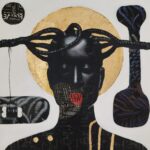 TOTEM MINI NO.8
38 x 38 cm.
Acrylic, Paper and Gold Leaf on Canvas
2025
1,300 USD